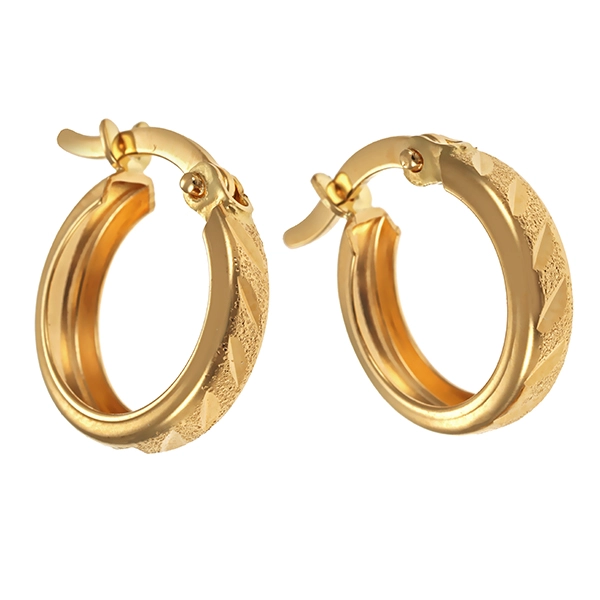 Creolen, 18K, Gelbgold