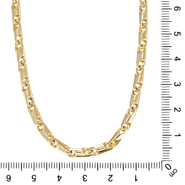 Kette, 14K, Gelbgold