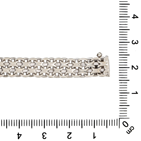 Armband, 14K, Weißgold