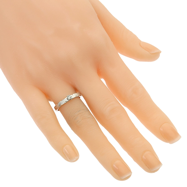 Diamantring, 14K, Weißgold, Brillant