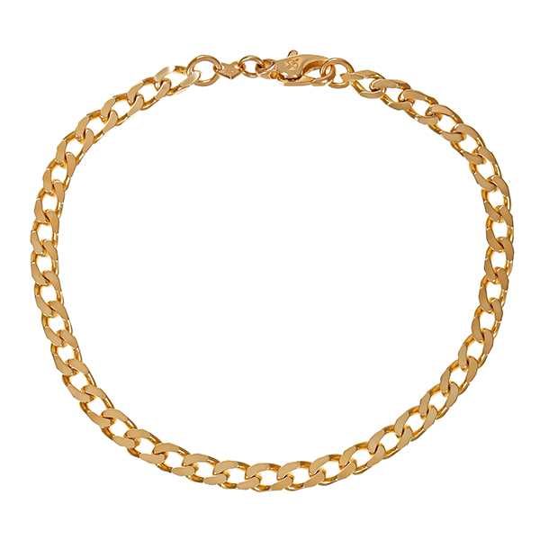 Armband, Panzer-, 14K, Gelbgold