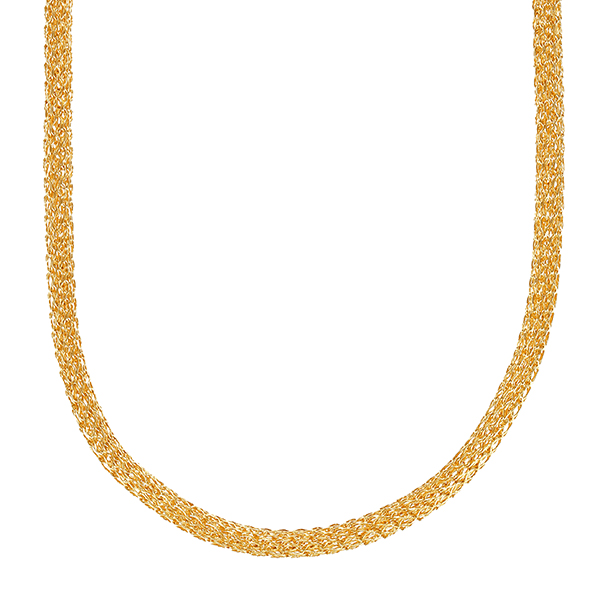 Collier, 14K, Gelbgold, Schlauch
