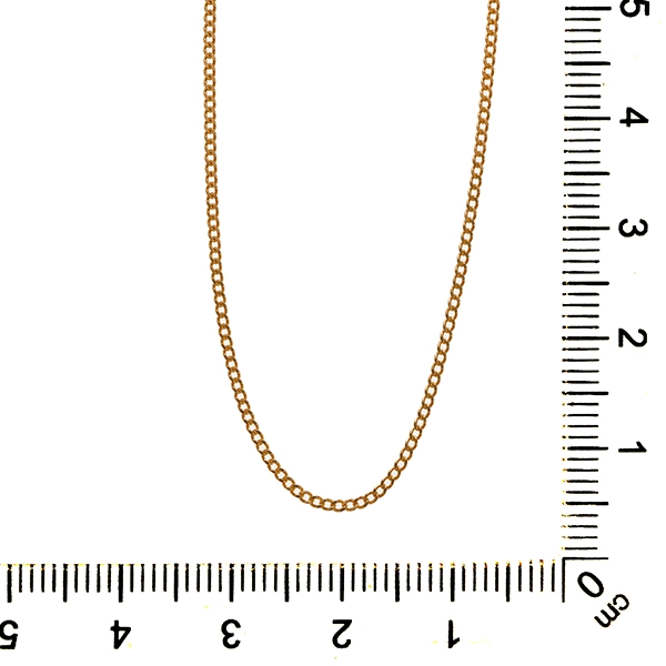 Collierkette, 14K, Gelbgold