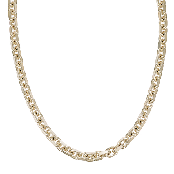 Kette, 925, Silber, Anker-