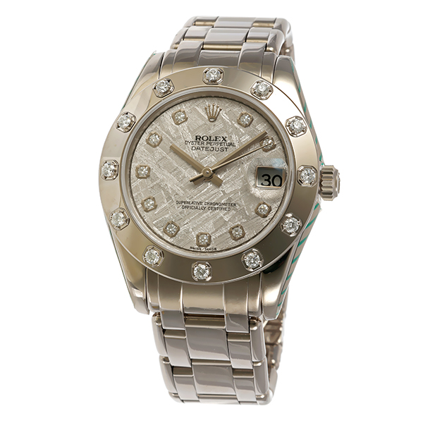 Damenuhr Rolex, 'Datejust' 'Pearlmaster'