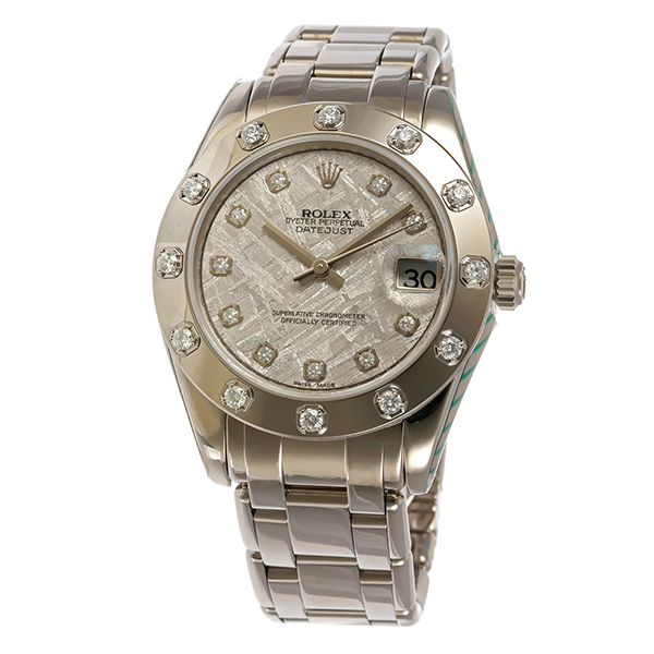 Damenuhr Rolex, 'Datejust' 'Pearlmaster'