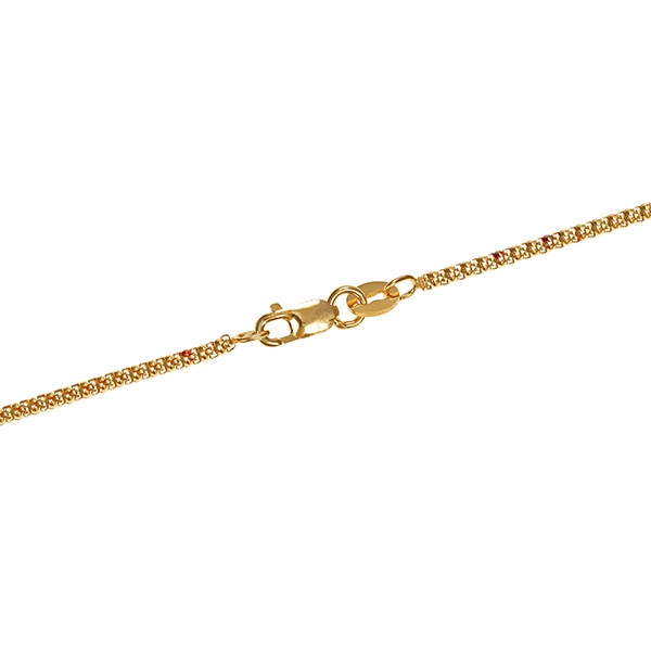 Collier, 14K, Gelbgold, Stern Herz