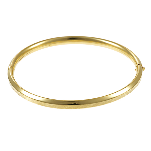 Armreif, 14K, Gelbgold