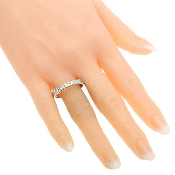 Diamantring, 14K, Weißgold, Brillanten 0,35 ct
