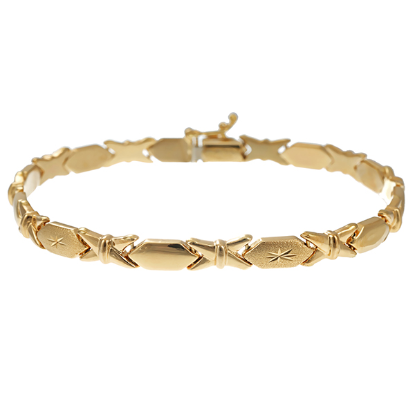 Armband, 14K, Gelbgold