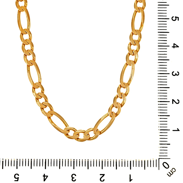 Kette, 14K, Gelbgold, Figaro-