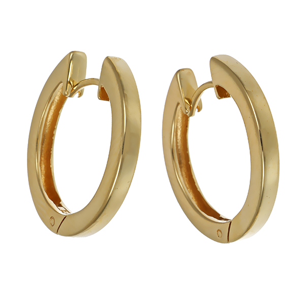 Creolen, 14K, Gelbgold