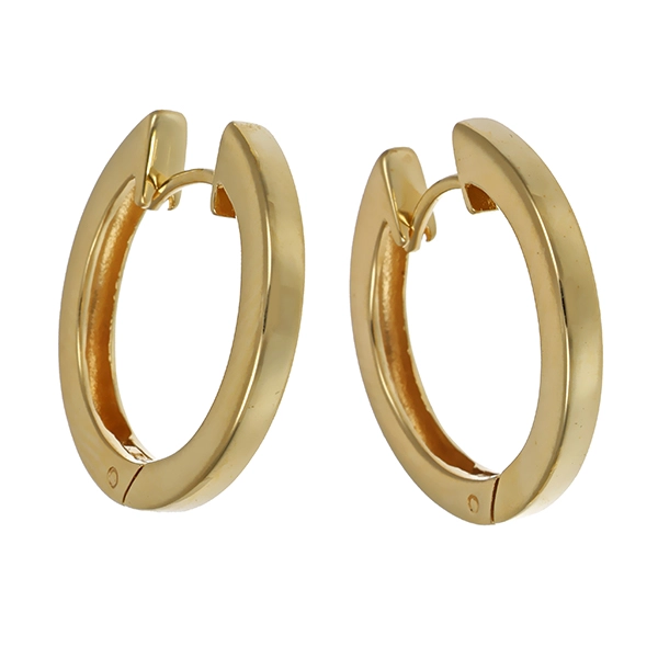 Creolen, 14K, Gelbgold