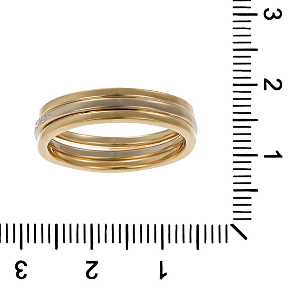 Ring, 14K, Gelb-/Weißgold