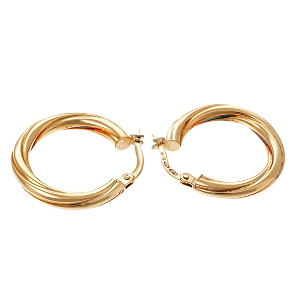 Creolen, 9K, Gelbgold