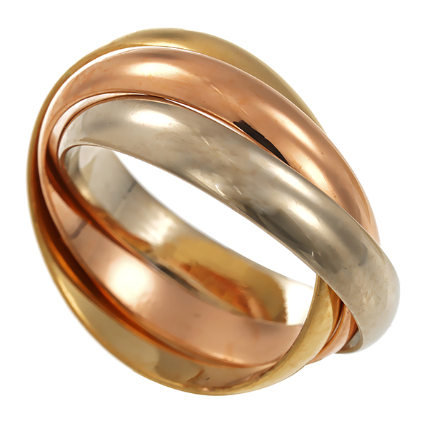 Ring, 18K, Rot-/Weiß-/Gelbgold, Cartier