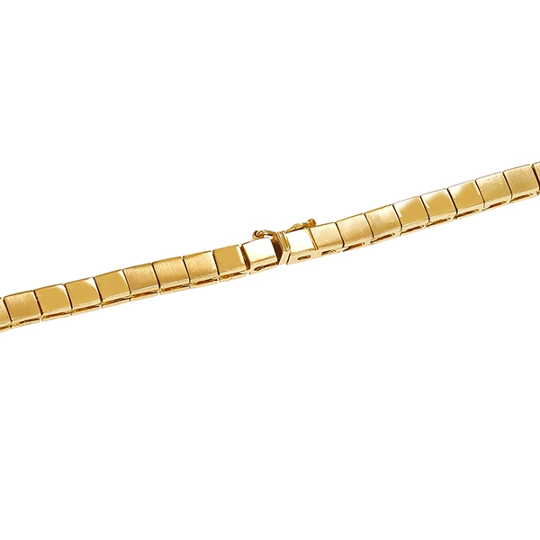 Collier, 18K, Gelbgold, Opale, Brillant