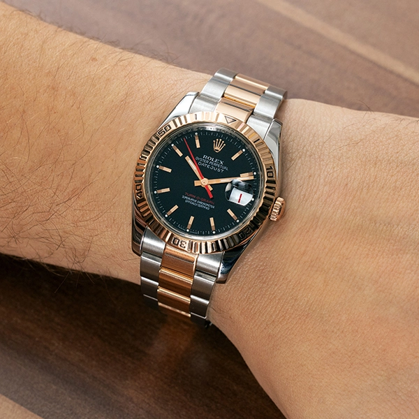 Herrenuhr Rolex 'Turn-O-Graph' Automatik