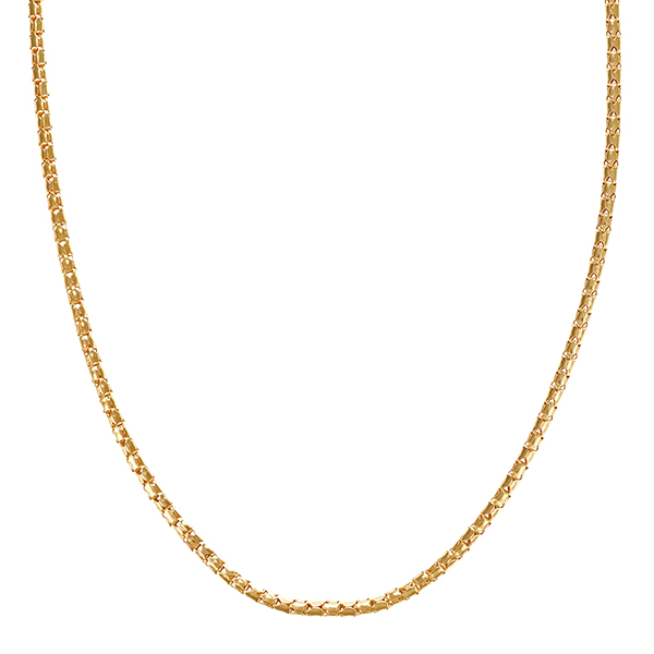 Collierkette, 14K, Gelbgold