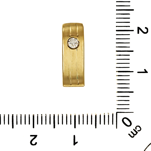 Anhänger, 14K, Gelbgold, Brillant
