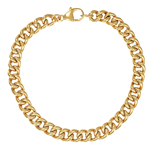 Armband, 8K, Gelbgold, Panzer
