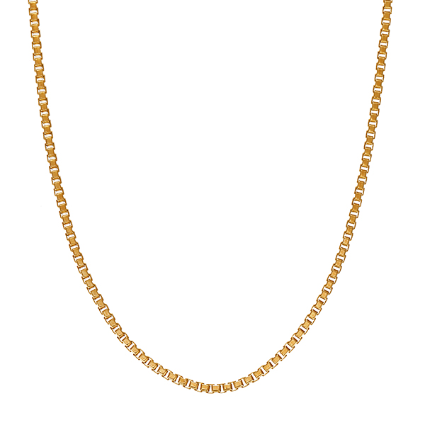 Goldkette. 14K, Gelbgold