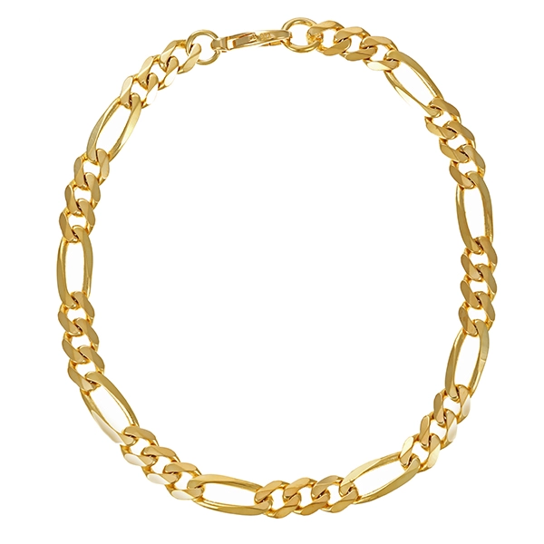 Armband, 8K, Gelbgold, Figaro