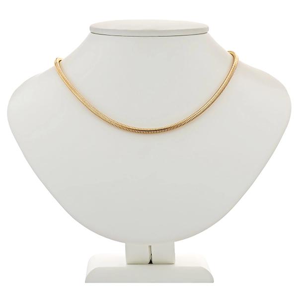 Kette, 14K, Gelbgold, Schlange-