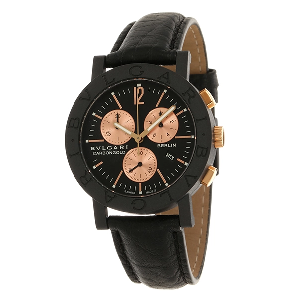 Damenuhr Bulgari 'Carbongold'